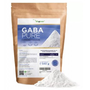 GABA-ГАБА, 100% гамма-аминомасляная кислота чистый порошок-500 г из Германии