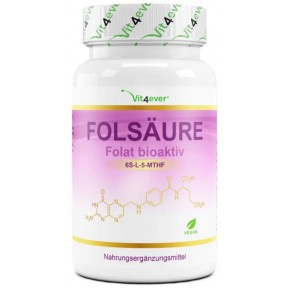 Фолиевая кислота, ФОЛАТ активный - 800 мкг - Витамин B9-365 таблеток из Германии