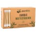 Бамбуковые ватные палочки, для гигиенических целей, 800 шт., 100% биоразлагаемы и изготовлены только из органически выращенного бамбука. Из Германии