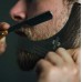 Набор для ухода за бородой "Cut Wunder" - XL ножницы для бороды + трафарет для бритья + щетка для бороды + мужская «косметическая» сумка. Наивысшее качество продуктов! Из Германии