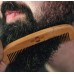 Набор для ухода за бородой "KURZMAKER" - ножницы для бороды 16 см и гребень для бороды. Идеальный подарок для мужчин! Качественный продукт из Германии.