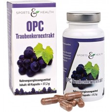 Экстракт виноградных косточек, высокой дозы, сертифицированные капсулы ОРС. На 350 мг чистого OPC на веганскую капсулу. ЗАПАС НА 3-4 МЕСЯЦА. Сделано в Германии