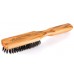 Bear Family Beard Brush щетка для волос бороды. Щетка изготовлена из 100% оливкового дерева и щетины кабана. Удаляет пыль и раздражающие частицы с кожи и волос. Из Германии