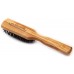 Bear Family Beard Brush щетка для волос бороды. Щетка изготовлена из 100% оливкового дерева и щетины кабана. Удаляет пыль и раздражающие частицы с кожи и волос. Из Германии