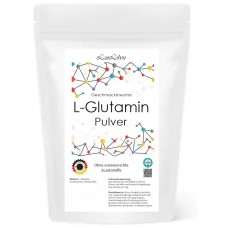L-глутамин, порошок, натуральный, 300 грамм, аминокислота, улучшает синтез белка, для активных людей и спортсменов, дает энергию, помогает нарастить мышцы, ускоряет восстановление, 100% чистота, ИЗ ГЕРМАНИИ