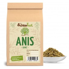 Анис, цельные семена, 100% чистота, улучшает пищеварение, полезен для кормящих матерей, при простудах, употреблять в виде чая или как приправу, 100 г, ИЗ ГЕРМАНИИ 