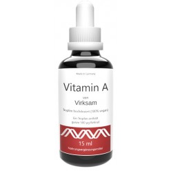 Активный витамин А, жидкий, в каплях, 500 мкг ретинола на каплю! Улучшает состояние ногтей и волос. Ретиналь - часть родопсина , зрительного пигмента, Запас на 3-4 МЕСЯЦА, ИЗ ГЕРМАНИИ