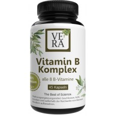 Комплекс витаминов группы B, содержит ВСЕ 8 витаминов + кофакторы, запас на 1,5-2 МЕСЯЦА, важен для нервной системы, печени, почек, мозга, улучшает состояния волос, ногтей, кожи, дает сил, улучшает сон, 100% чистота, ИЗ ГЕРМАНИИ