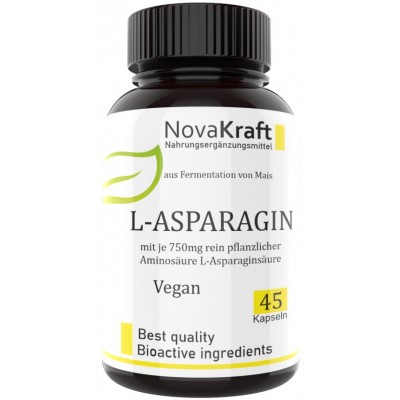 L-АСПАРАГИНОВАЯ кислота, натуральная, 750 мг, способствует выработке иммуноглобулина, антител, дает сил, энергию, выводит токсины, протеиногенная аминокислота, 100% чистота, ИЗ ГЕРМАНИИ