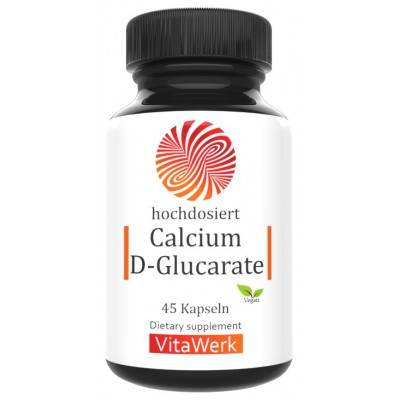 Кальций Д глюкорат, Calcium D-Glucarate, запас на 1,5-2 месяца, высокая доза,1500 мг на порцию, укрепляет кости, зубы, для мышц, мозга, 100% чистота, ИЗ ГЕРМАНИИ