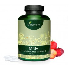 МСМ + Витамин С (натуральный витамин С из ацеролы). Большое количество в банке! 1 упаковки ХВАТАЕТ НА9-10 МЕСЯЦЕВ ПРИЁМА! Продукт из ГЕРМАНИИ