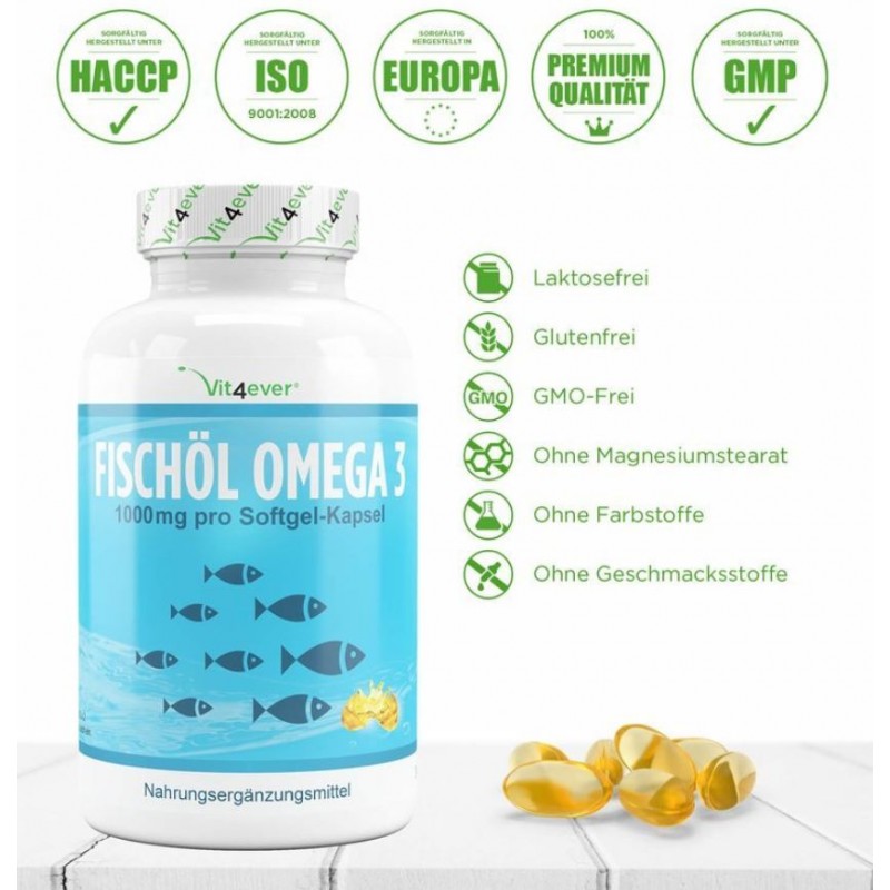 Омега 3 - Рыбий жир Omega 3 XXL - ОГРОМНОЕ количество в банке - 420 ...